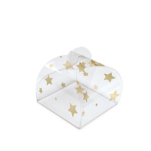 Caixa Bem Casado Valise Estrela Ouro 6,5x6,5x5,5 - 24 Un