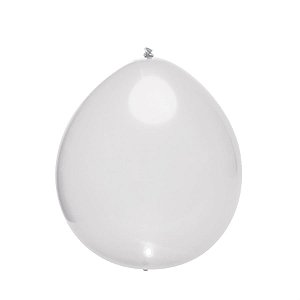 Balão com Led Perolado Branco - 5 Peças