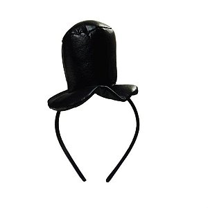 Acessório Tiara Cartola Preto