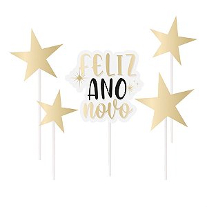 Topo de Bolo 2022 com 1 Un