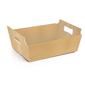 Cesta de Cartão Kraft m 22x15x9 - 10 Un
