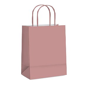 Sacola Papel Rosê Gold G 32x26,5x13 - 10 Un