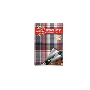 Saco Metalizado Perolado 20x29 Sortido Pacote Masculino - 50 Un