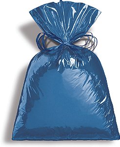 Saco Metalizado 10x14 Metalcor Azul - 50 Un