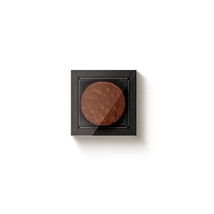Caixa Para 1 Pão de Mel Preto 9x9x4cm - 10 Un