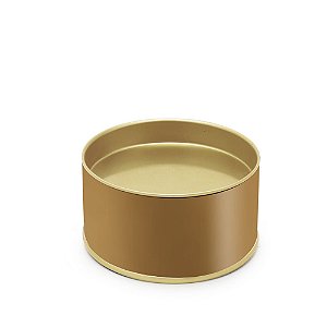 Lata para Doces Ouro 5x6cm - 1 Un