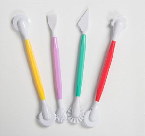Kit Estecas Modelar com 4 Und. - 4 Un
