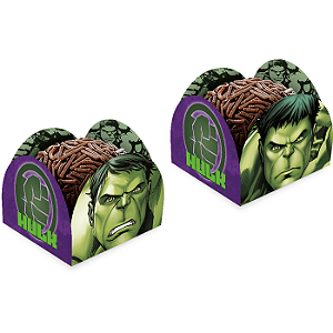 Porta Forminha para Doces Festa Hulk - 50 Un