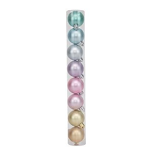 Bola Rainbow Mate 4cm - 8 Un
