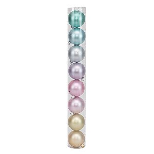 Bola Rainbow Mate 6cm - 8 Un