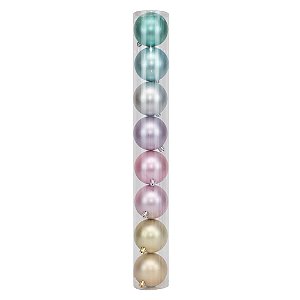 Bola Rainbow Mate 7cm - 8 Un