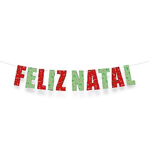 Faixa Feliz Natal Papai Noel Chegou