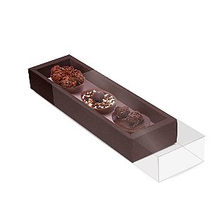 Caixa Luva Moldura para 3 Meio Ovo 50G Specialla Mr Ro Gold - 6 Un