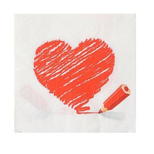 Guardanapo Folha Dupla Estampado 32x32 - GP33121 - 20 Un
