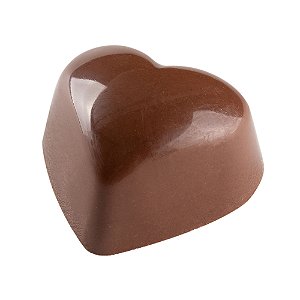 Forma para Chocolate Coração 27,5X13,5X2,5 - Cromus Allonsy