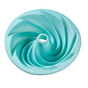 Forma de Silicone 24,5X24,5X7,8cm Colors Espiral Azul - Cromus Allonsy