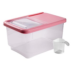 Caixa Armazenamento 10Kg Rosa38X25X20cm - Cromus Allonsy