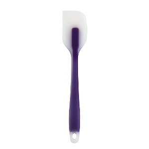 Espátula Silicone 21,3cm Raspadora Roxo
