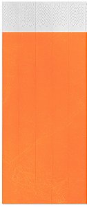 Pulseira Para Eventos Laranja Neon - 40 Un