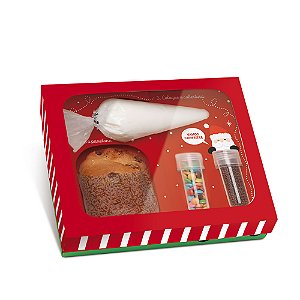 Caixa Confeiteiro Ho Ho Ho 20,5X18X8