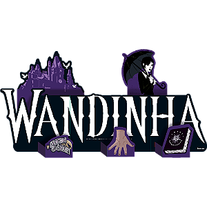 Enfeite Especial De Mesa Wandinha