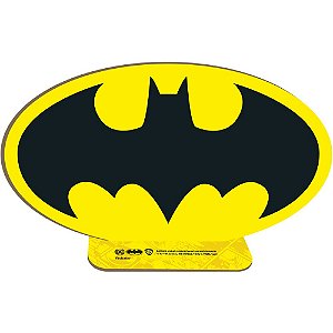 MDF Personagem P Símbolo Batman Geek - Festcolor - 1Un