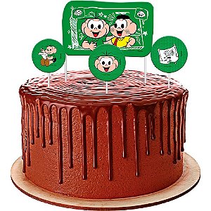 Topper para Bolo Cebolinha - Festcolor - 04Un
