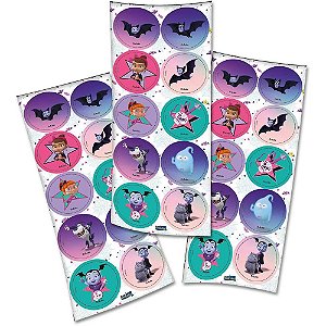 Adesivo Vampirina - Festcolor - 30Un