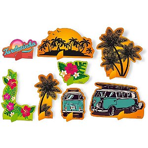 Decoração de Mesa Tardezinha - Festcolor - 08Un