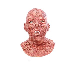 Máscara Zumbi Em Decomposição Halloween - Cromus - 1 Un
