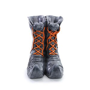 Sapato Decorativo Da Bruxa para Decoração de Halloween - Cromus - 1 Un
