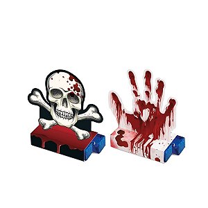 Caixa Bis Help Halloween Composê Colorido - Cromus - 8 Un