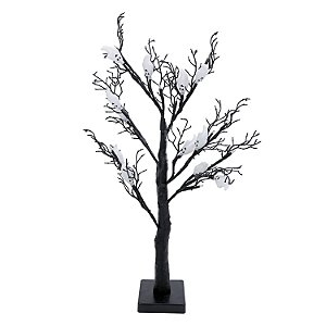 Árvore Iluminada Fantasminhas para Decoração de Halloween - Cromus - 1 Un