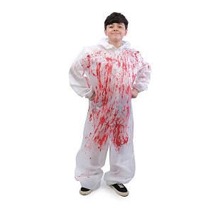Macacão Sangrento Halloween - Cromus - 1 Un