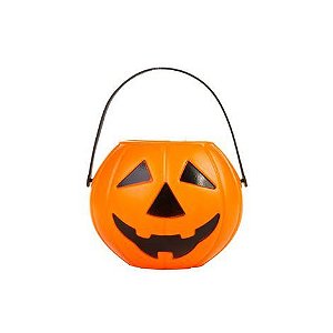 Balde Abobora Halloween Tam Aprox. 11Cm - 1 Un