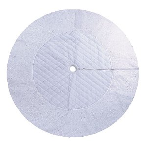 Saia Árvore 120cm Branco Tecido - 1 Un