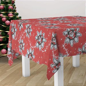 Toalha de Mesa TNT Estampada 140x220cm Papai Noel - 1 Un