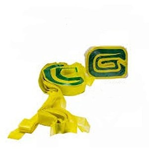 Fita Verde e Amarela 200 Fitas Brasil - 1 un