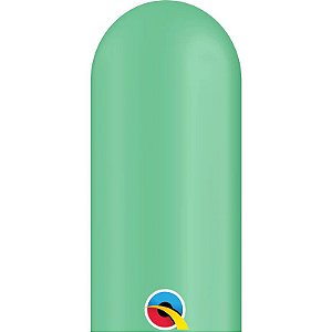 Balão Qualatex 260 Q - Pak Verde Inv - Liso Látex - 50 Un