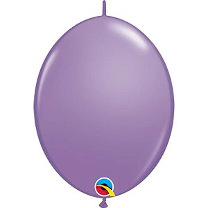 Balão Qualatex 6" - Q-Link Lilás Primavera - Liso Látex - 50 Un