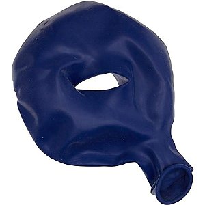 Balão Qualatex 16" - Geo Azul Escuro - Liso Látex Donut - 25 Un