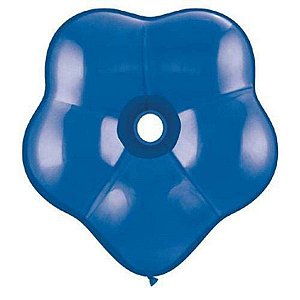 Balão Qualatex 16" - Geo Azul Safira - Liso Látex Blossom - 25 Un