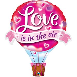 Balão Qualatex 42" - Shape - Love Is Intenso The Air-Balão Qualatex - 1 Un