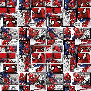 Folha Licenciado Spider Man Quadrinhos 69x89 - 25 Un