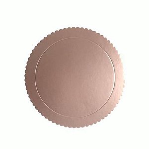 Cakeboard 32cm Rosê Gold
