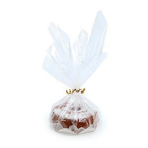 Kit Embala Bolo Liso Branco 20cm - 6 Un