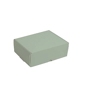 Caixa Para 4 Brigadeiros Salvia 9x9x4,5cm - 100 Un