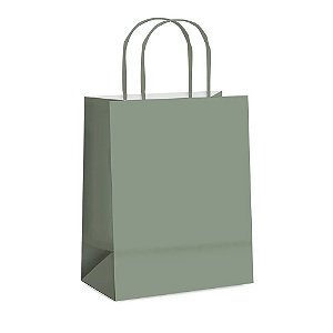 Sacola de Papel Eucalipto G 32x26,5x13cm - 10 Un