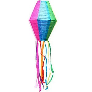 Enfeite Balão Arraiá Junino em Papel 28cm - 1 Un
