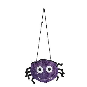 Bolsinha Aranha Roxo - 1 Un